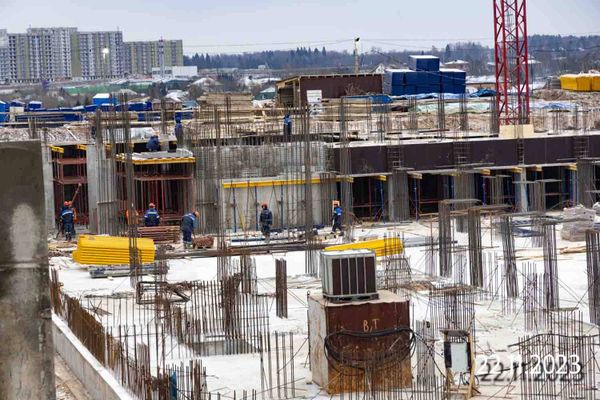 Ход строительства ЖК «Деснаречье» за Ноябрь 2023 г., фото №4