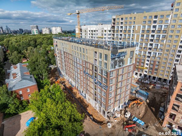 Ход строительства ЖК «Михалковский» за Июль 2025 г., фото №3