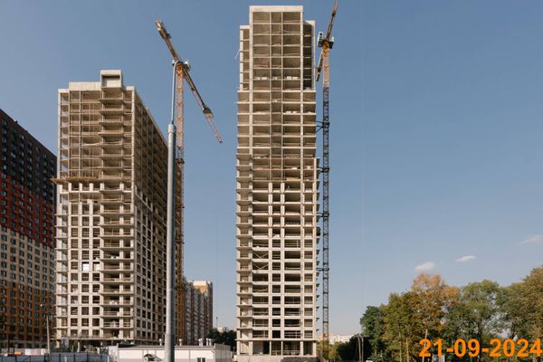 Ход строительства ЖК «Кутузовский квартал» за Сентябрь 2024 г., фото №4