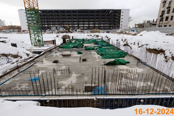 Ход строительства ЖК «Волжский парк» за Декабрь 2024 г., фото №3
