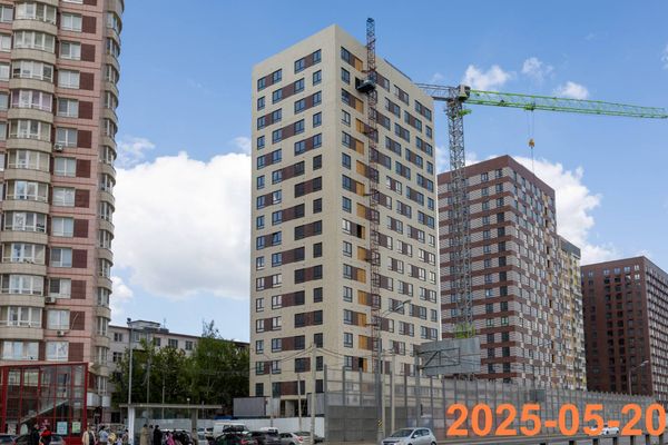 Ход строительства ЖК «Юнино» за Май 2025 г., фото №2