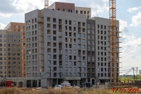Ход строительства ЖК «Никольские луга» за Сентябрь 2025 г., фото №2