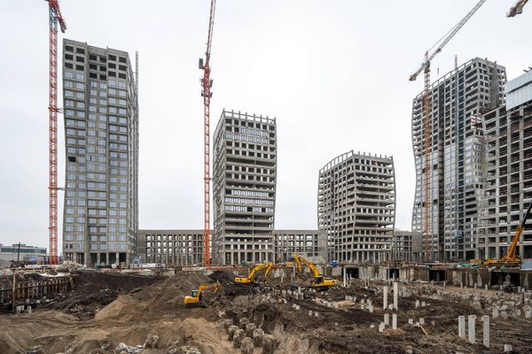 Ход строительства ЖК «Левел Южнопортовая» за Март 2024 г., фото №3