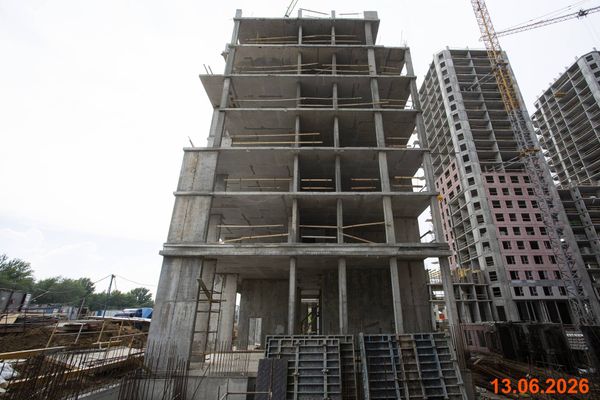 Ход строительства ЖК «Кавказский бульвар 51» за Июнь 2026 г., фото №4