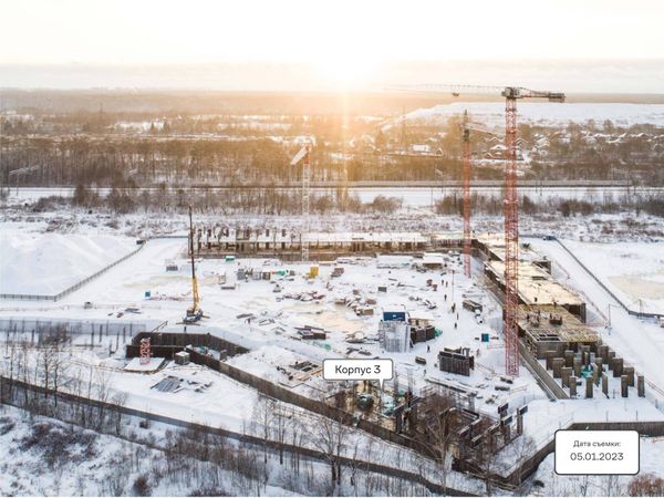 Ход строительства ЖК «Молжаниново» за Январь 2023 г., фото №5