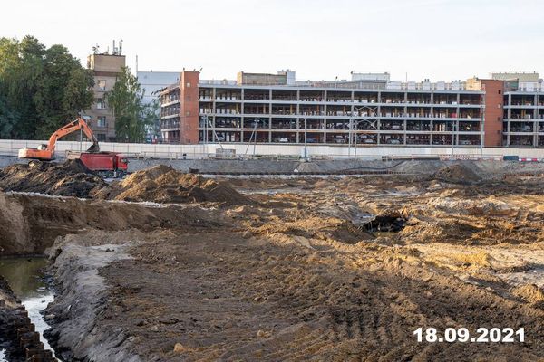 Ход строительства ЖК «Барклая 6» за Сентябрь 2021 г., фото №2