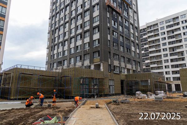Ход строительства ЖК «Деснаречье» за Июль 2025 г., фото №2