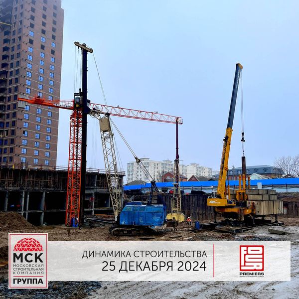 Ход строительства ЖК «Фор Премьерс» за Январь 2025 г., фото №3