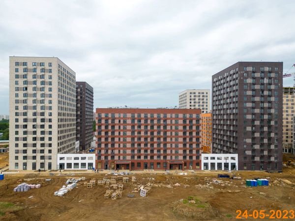 Ход строительства ЖК «Никольские луга» за Май 2023 г., фото №3
