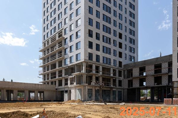 Ход строительства ЖК «Плеханова 11» за Июль 2025 г., фото №4