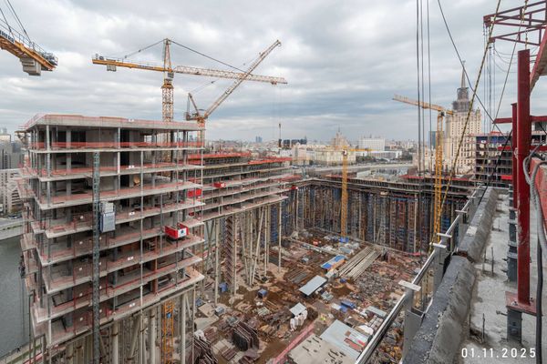 Ход строительства ЖК «Бадаевский» за Ноябрь 2025 г., фото №5
