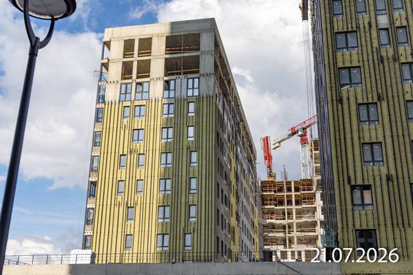 Ход строительства ЖК «Южные сады» за Июль 2026 г., фото №5