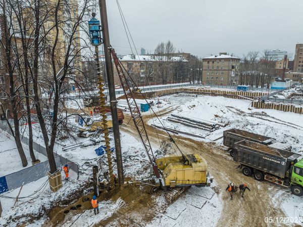Ход строительства ЖК «Семеновский парк 2» за Декабрь 2023 г., фото №2