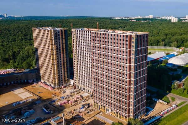 Ход строительства ЖК «Парксайд» за Июнь 2024 г., фото №5
