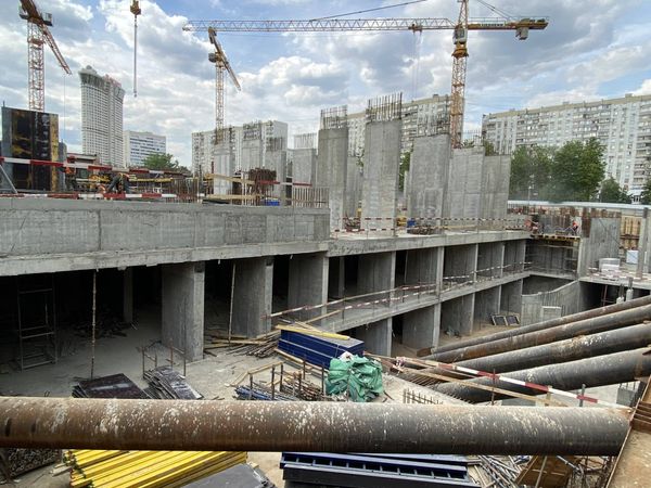 Ход строительства ЖК «Наметкин Тауэр» за Июнь 2023 г., фото №4