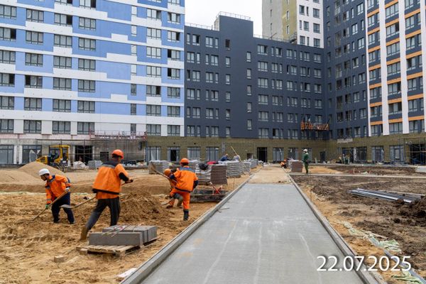 Ход строительства ЖК «Деснаречье» за Июль 2025 г., фото №3