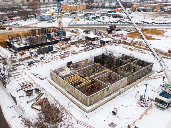 Ход строительства ЖК «Большая Академическая 85» за Декабрь 2020 г., фото №2