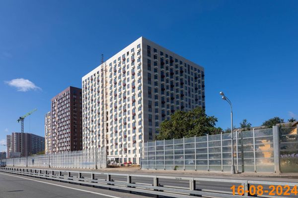 Ход строительства ЖК «Юнино» за Август 2024 г., фото №3