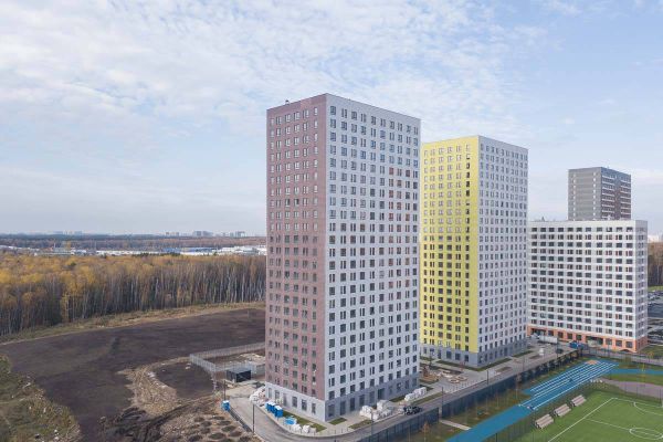 Ход строительства ЖК «Саларьево парк» за Ноябрь 2019 г., фото №2