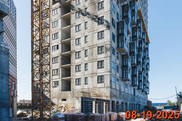 Ход строительства ЖК «Полар» за Август 2025 г., фото №3