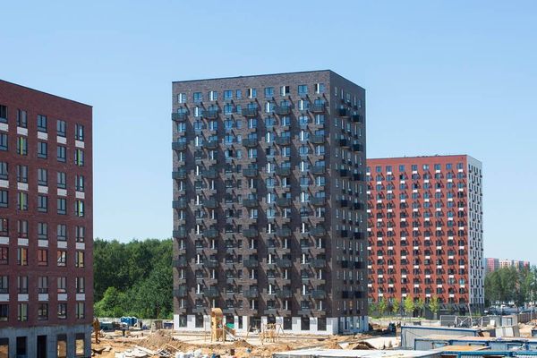 Ход строительства ЖК «Саларьево парк» за Июнь 2021 г., фото №3