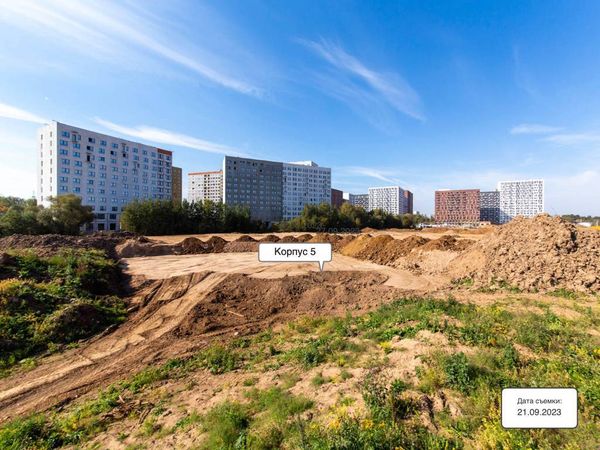 Ход строительства ЖК «Молжаниново» за Сентябрь 2023 г., фото №4