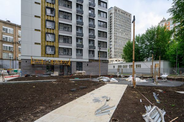 Ход строительства ЖК «Левел Бауманская» за Июнь 2025 г., фото №4