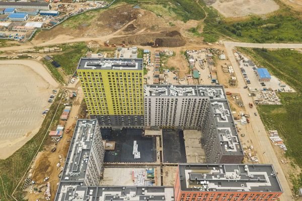 Ход строительства ЖК «Саларьево парк» за Август 2019 г., фото №3