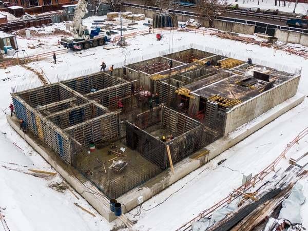 Ход строительства ЖК «Большая Академическая 85» за Декабрь 2020 г., фото №5