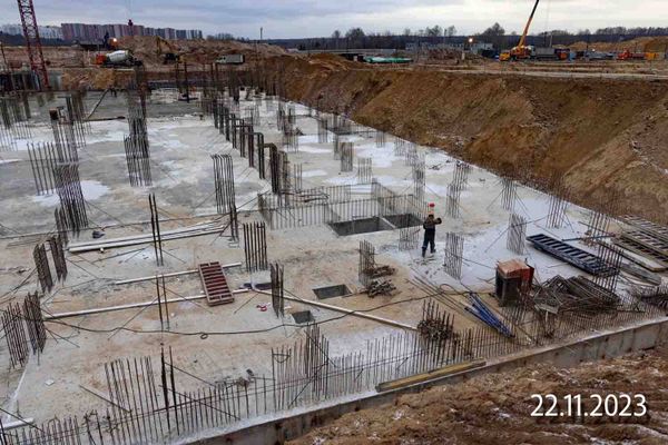 Ход строительства ЖК «Деснаречье» за Ноябрь 2023 г., фото №2