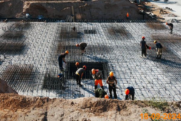 Ход строительства ЖК «Зелёный парк» за Сентябрь 2024 г., фото №3