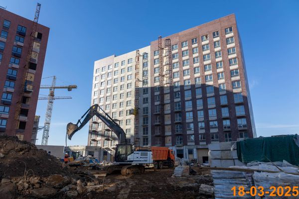 Ход строительства ЖК «Никольские луга» за Март 2025 г., фото №3
