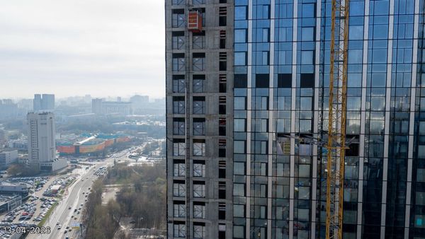 Ход строительства ЖК «Обручева 30» за Апрель 2026 г., фото №4