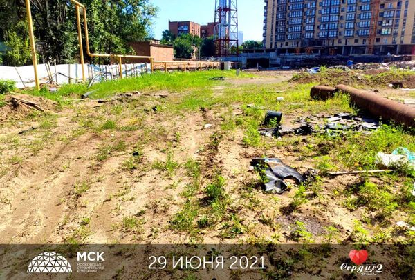 Ход строительства ЖК «Сердце Ростова 2» за Июль 2021 г., фото №3