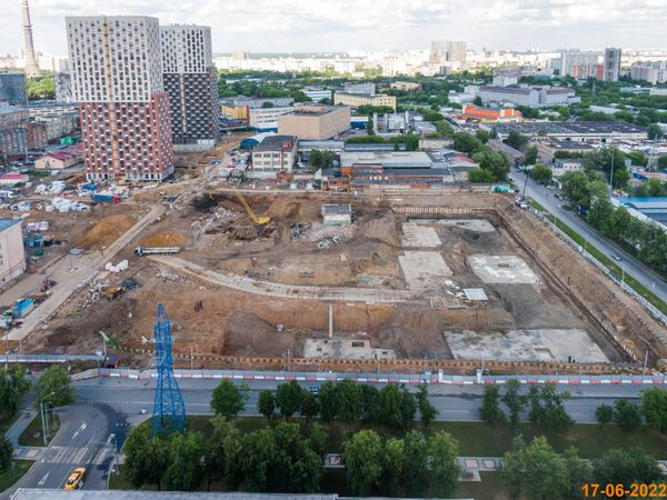Ход строительства ЖК «Руставели 14» за Июнь 2022 г., фото №5