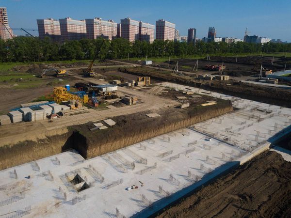 Ход строительства ЖК «Самолёт» за Май 2021 г., фото №3