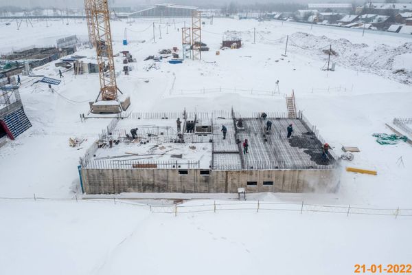 Ход строительства ЖК «Никольские луга» за Январь 2022 г., фото №4