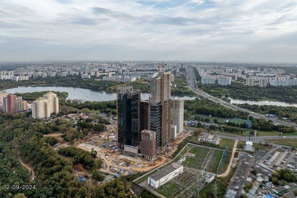 Ход строительства ЖК «Вейв» за Сентябрь 2024 г., фото №4