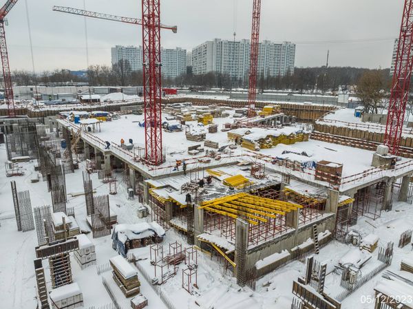 Ход строительства ЖК «Варшавские ворота» за Декабрь 2023 г., фото №5