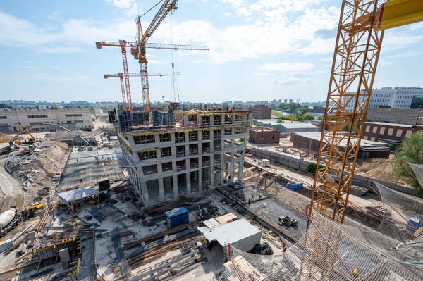 Ход строительства ЖК «Левел Южнопортовая» за Июнь 2023 г., фото №5
