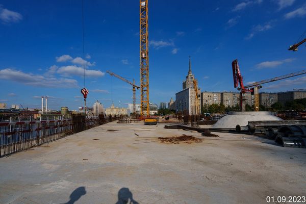 Ход строительства ЖК «Бадаевский» за Сентябрь 2023 г., фото №4