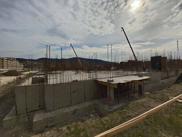Ход строительства ЖК «Кипарис» за Март 2025 г., фото №3