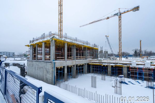 Ход строительства ЖК «Адмирал» за Январь 2026 г., фото №3