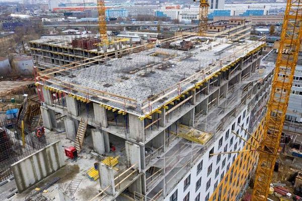 Ход строительства ЖК «Волжский парк» за Ноябрь 2020 г., фото №2