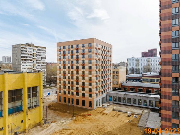 Ход строительства ЖК «Большая Академическая 85» за Апрель 2023 г., фото №3