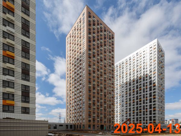 Ход строительства ЖК «Амурский парк» за Апрель 2025 г., фото №3