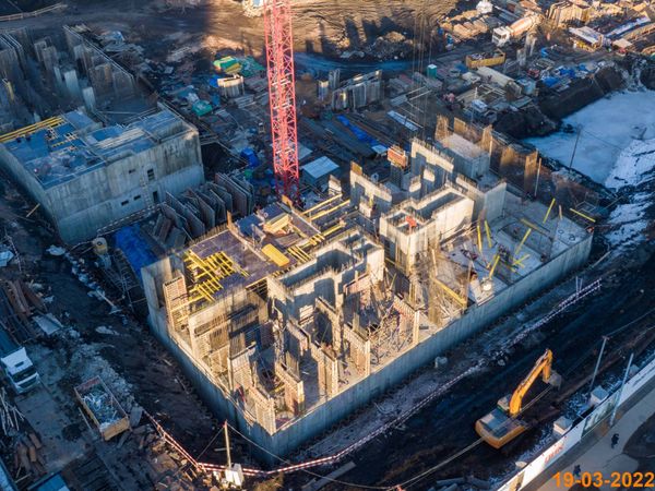 Ход строительства ЖК «Барклая 6» за Март 2022 г., фото №2