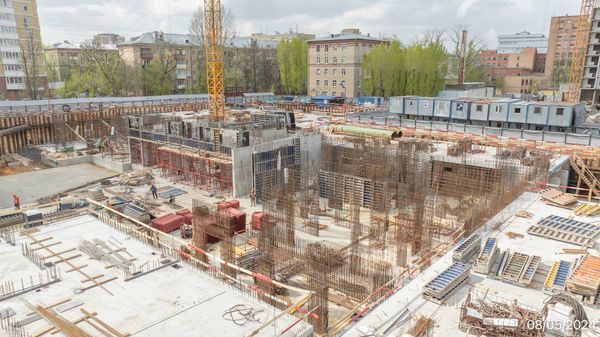 Ход строительства ЖК «Семеновский парк 2» за Май 2024 г., фото №3