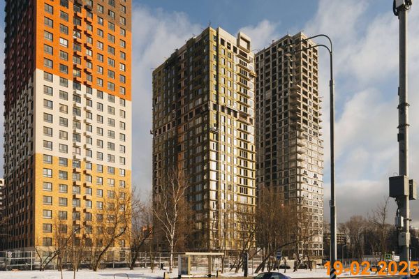 Ход строительства ЖК «Кутузовский квартал» за Февраль 2025 г., фото №4