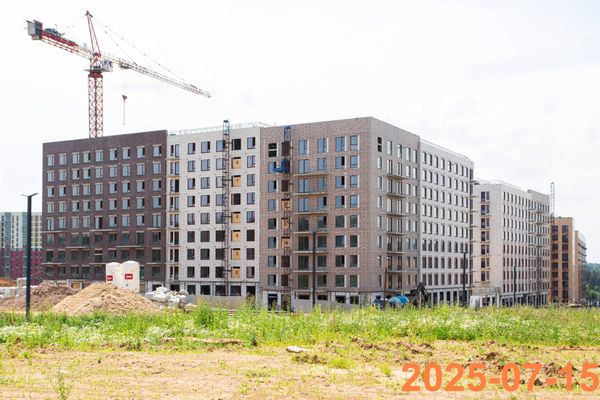 Ход строительства ЖК «Середневский лес» за Июль 2025 г., фото №4